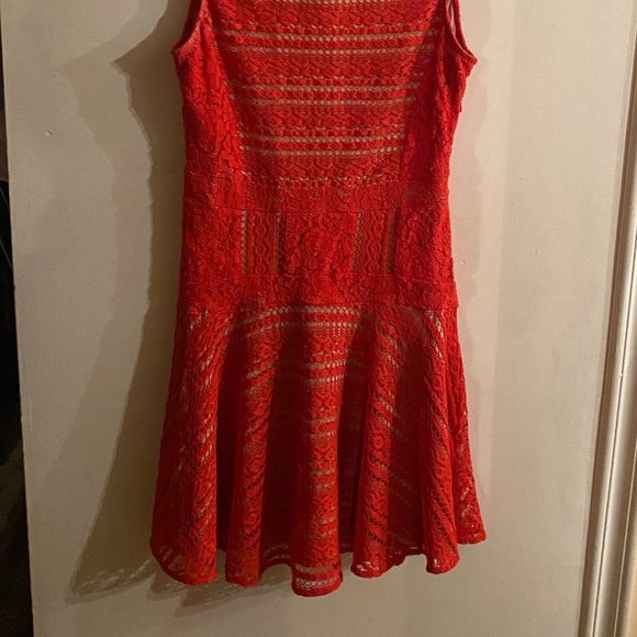 BCBG Summer Dress - Red - Size Small - Picture 2 of 4